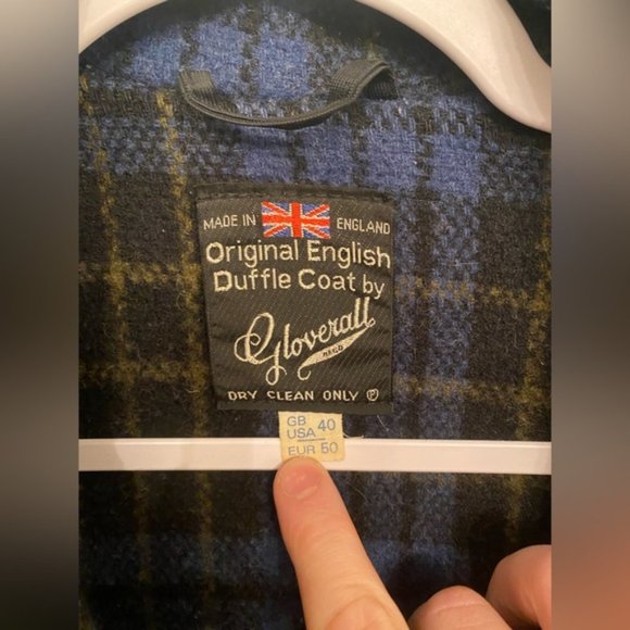 SOLD Vintage Grey Gloverall Made in England Duffle Coat - Picture 4 of 9